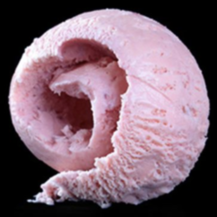 Mario's Strawberry and cream Ice Cream