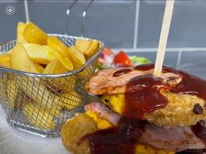 Chicken & Bacon BBQ Stack