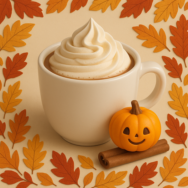 Autumn spiced latte Large (Pumpkin Spice)