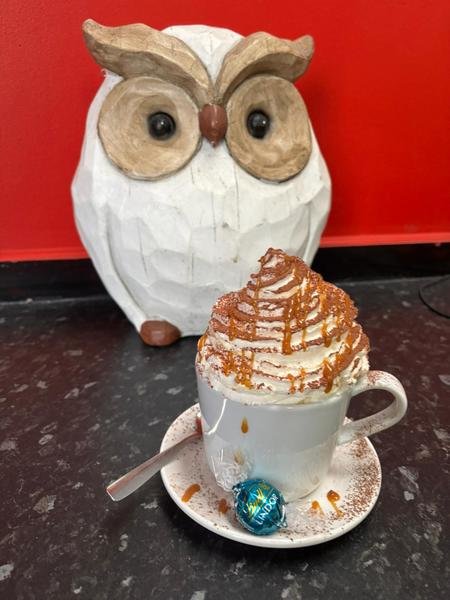 Caramel Hot Chocolate 