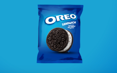 Oreo ice cream sandwich