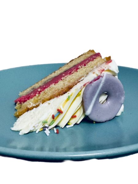 Party Ring Cake Slice